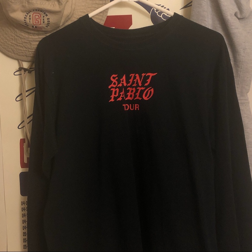 saint pablo tour shirt